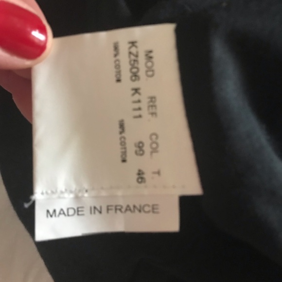 French chic,💯 cotton, jacket.Totally easy wearing, a must have! *Made in France - Picture 6 of 6
